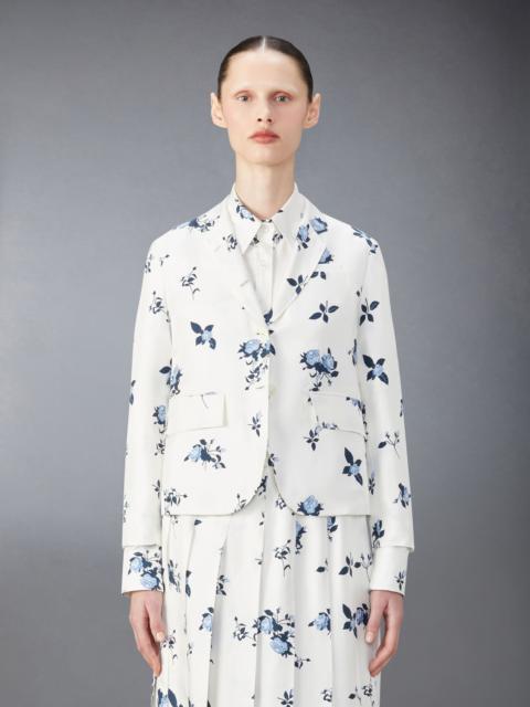 Thom Browne Silk Floral Slim Fit Sport Coat
