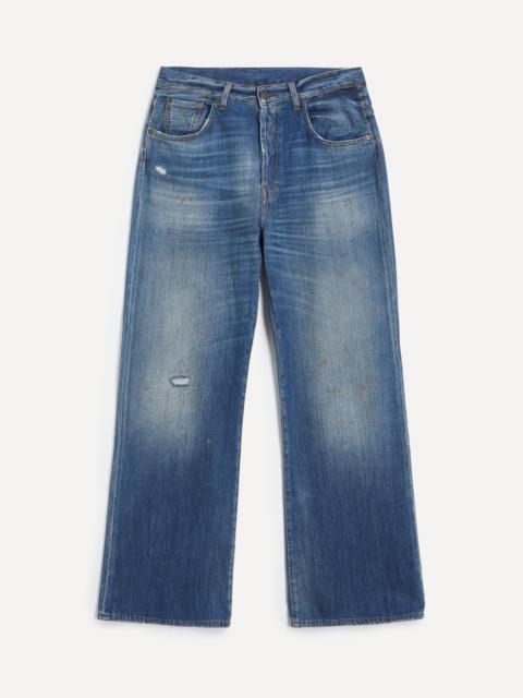 Acne Studios Regular Fit 2021 Jeans in Mid Blue