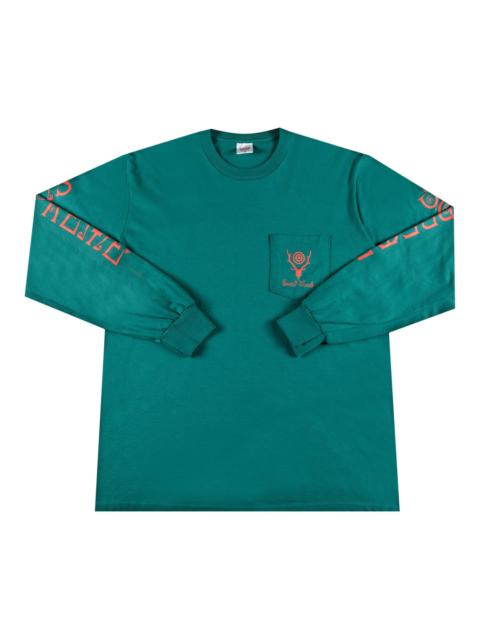 Supreme x SOUTH2 WEST8 Long-Sleeve Pocket Tee 'Teal'