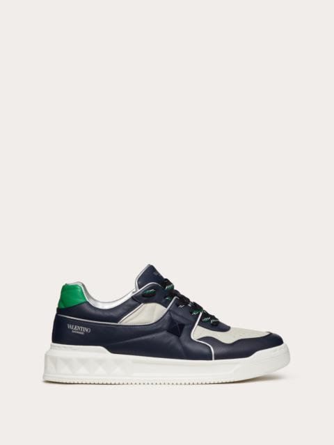 ONE STUD NAPPA LEATHER LOW-TOP SNEAKER