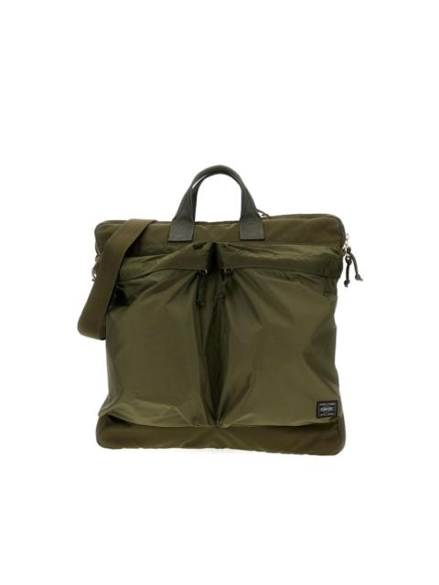 PORTER logo-patch tote bag