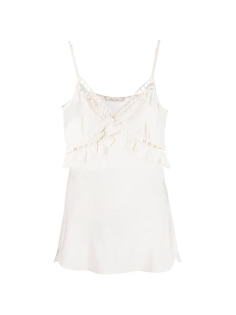 silk strappy vest top