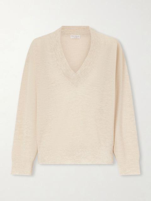 Brunello Cucinelli Knitted sweater Cream