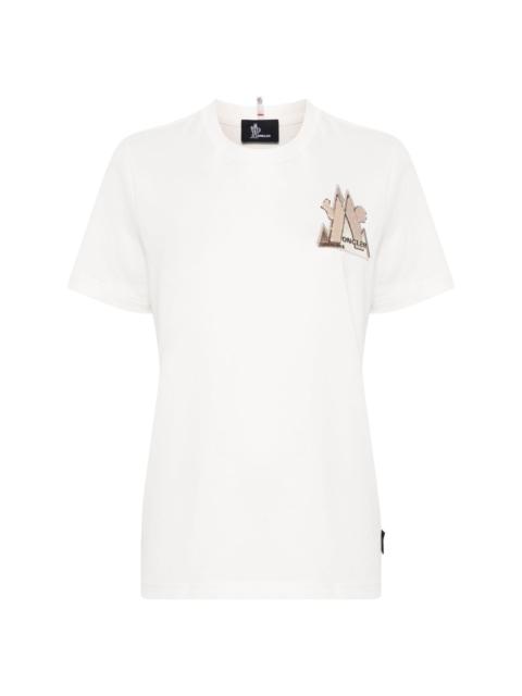 Moncler Grenoble mountain-logo T-shirt