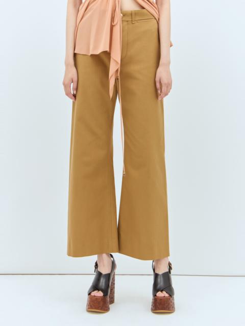 Chloé Cropped Flared Pants