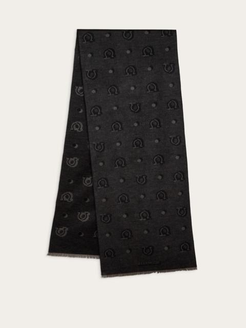 FERRAGAMO SILK JACQUARD SCARF
