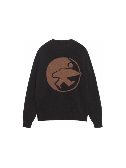 Stüssy Stussy x Our Legacy Knitted Roundneck Dark Brown Surfman