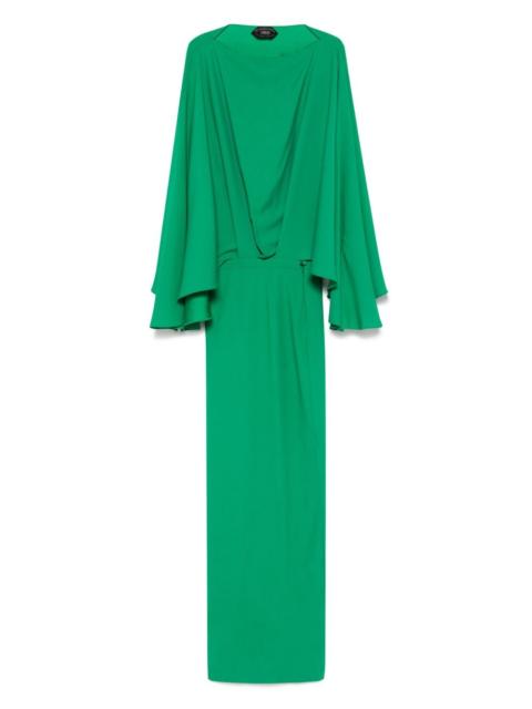 Taller Marmo pleat-detail maxi dress