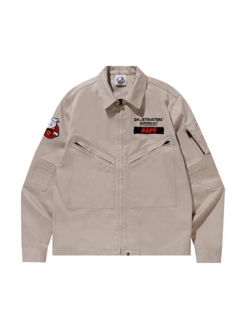 A BATHING APE® BAPE x Ghostbusters Baby Milo Shirt 'Beige'