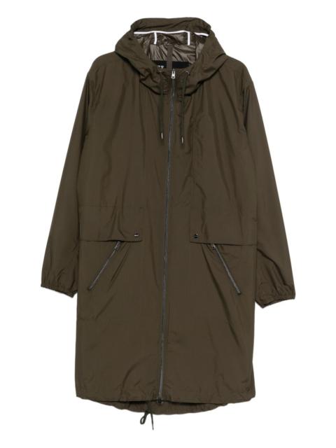 Herno hooded long windbreaker