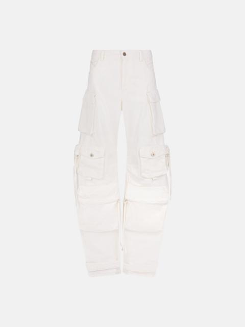 ''FERN'' WHITE LONG PANTS
