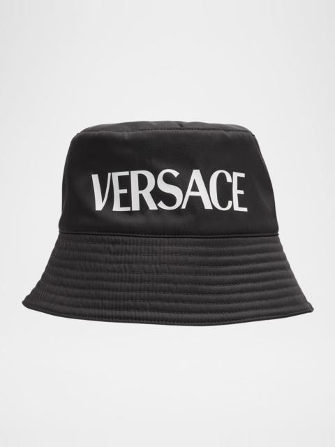 VERSACE Men's Other Reversible Bucket Hat