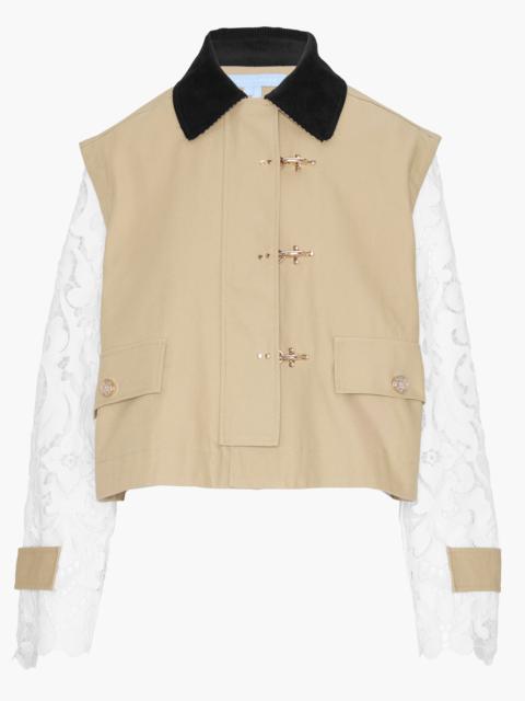 Hill House Home The Clarisse Jacket - Khaki Canvas