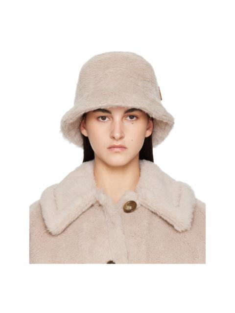 Max Mara Beige Figura Bucket Hat