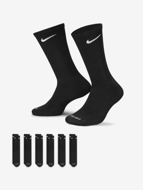 Nike Everyday Plus Cushioned Training Crew Socks (6 Pairs)