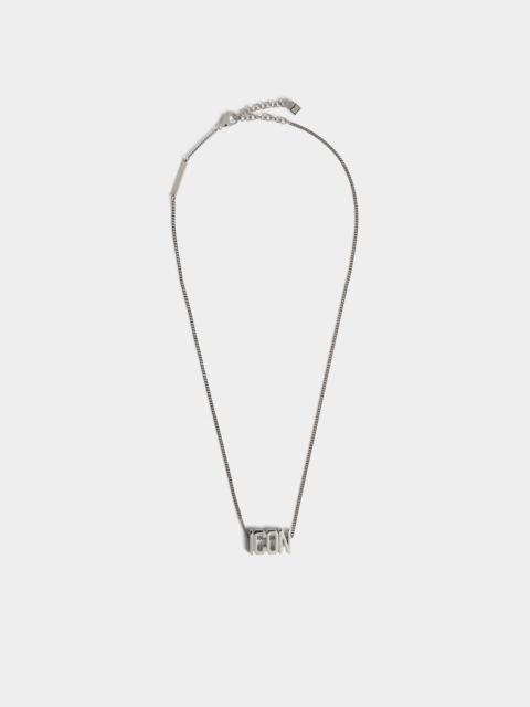 DSQUARED2 LUCKY HORN NECKLACE | REVERSIBLE