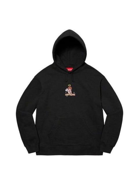 Supreme Supreme Angel Hooded Sweatshirt 'Black' SUP-SS22-166