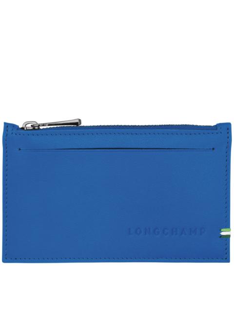 Longchamp Longchamp sur Seine Coin purse Cobalt - Leather