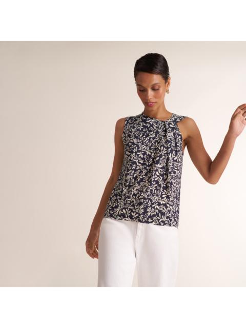 M.M.LaFleur Hera Knot Top - Light Printed Jersey