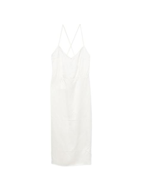 N°21 V-neck midi dress