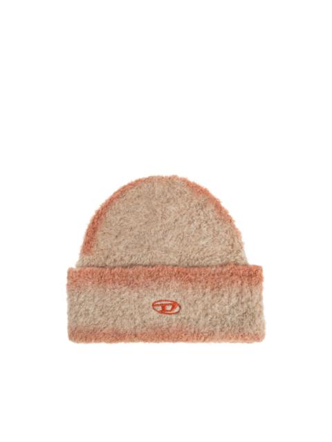 Diesel beanie with sprayed effect
