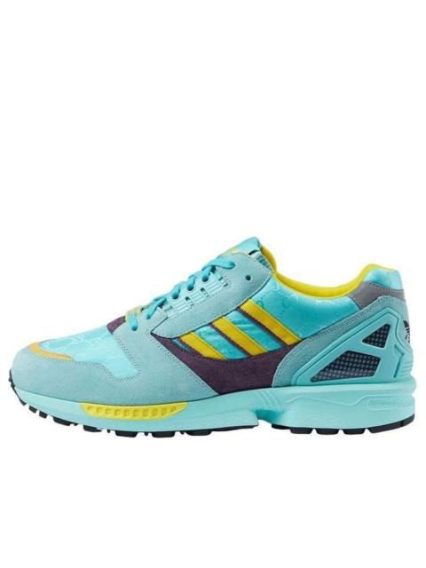adidas adidas Originals GUCCI ZX 8000 Sneakers 'Aqua Blue Yellow Brown' 721936-AAA9L-4644