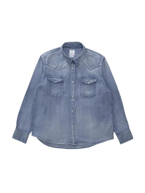 visvim SOCIAL SCULPTURE SHIRT DMGD LT.INDIGO