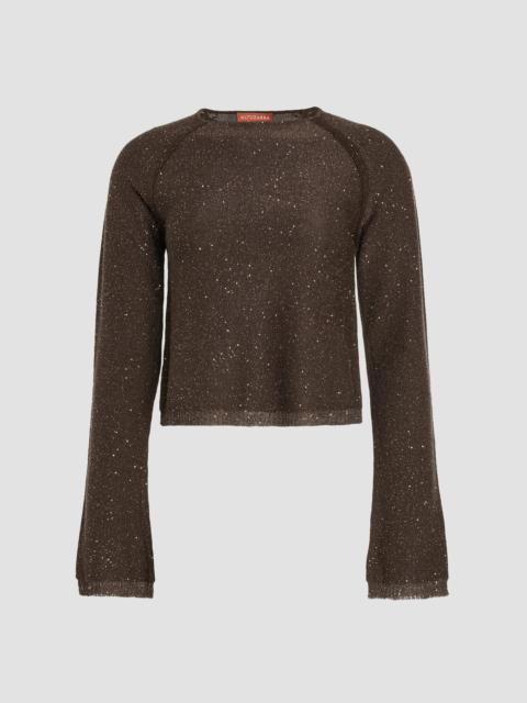 Altuzarra Women's Woody Sequined Sweater - Cocoa