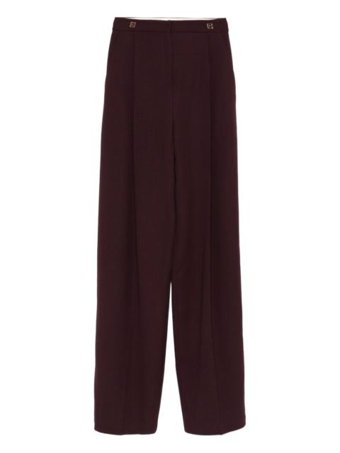 ELISABETTA FRANCHI pleated-front trousers