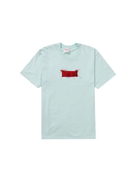 Supreme Supreme Ralph Steadman Box Logo Tee Pale Blue