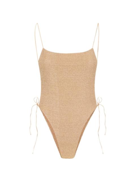 Oséree Lumière open-back swimsuit