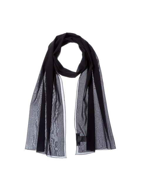 Dolce & Gabbana Chiffon Silk-Blend Scarf