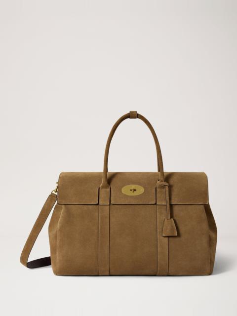 Mulberry Piccadilly Holdall Salcombe Sand Suede
