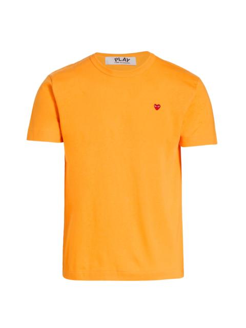 Comme des Garçons PLAY Men Small Heart Crewneck T-Shirt - Yellow