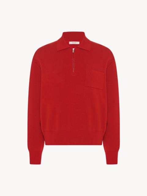 Halvar Polo Sweater in Cashmere