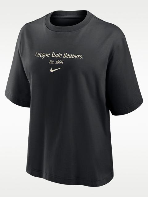Nike Oregon State Authentics Women's Nike College Boxy T-Shirt