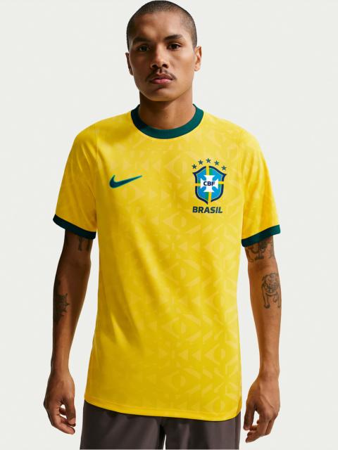 Nike Brazil Men's Nike Soccer Short-Sleeve Supporter's Top