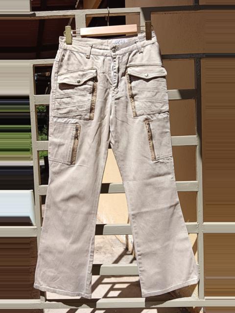 Other Designers Gypsy - Gipsy Blue Multi Pocket Punk Flare Jeans