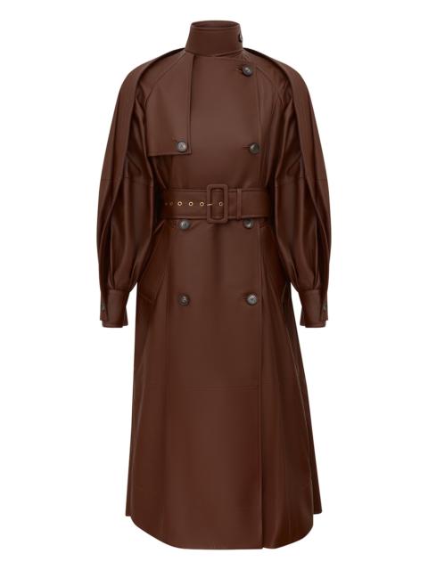 Zimmermann LUNA LEATHER TRENCH COAT