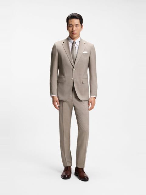 BOSS TWO-PIECE SLIM-FIT SUIT IN VIRGIN WOOL