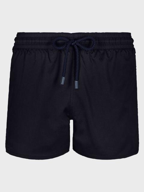 Vilebrequin Men's Unis Stretch-Solid Swim Trunks