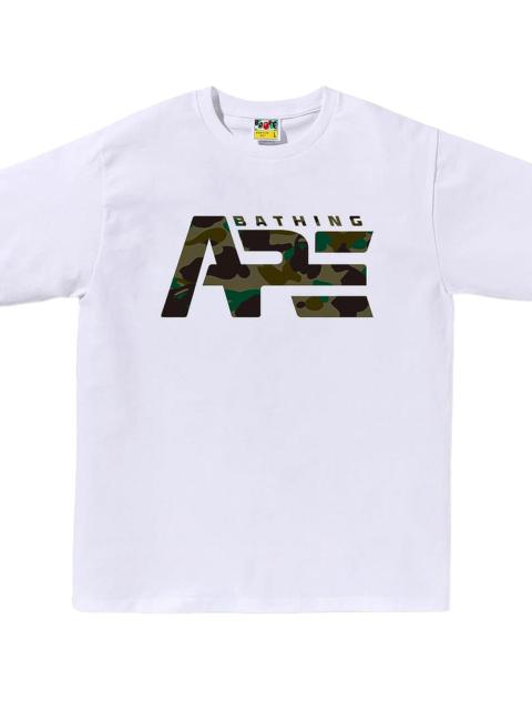 A BATHING APE® 1st Camo Tactical Logo Tee "White" BAPE079