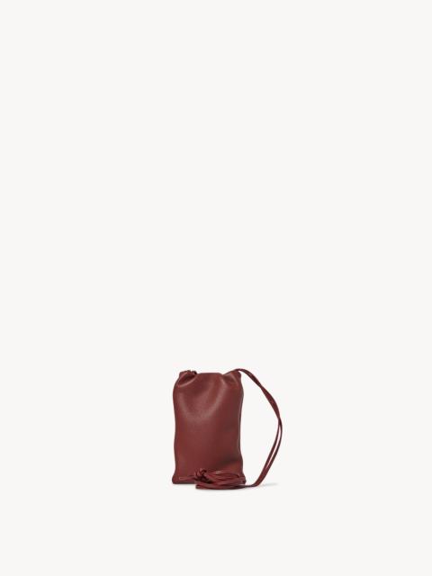 The Row Bourse Phone Case in Leather