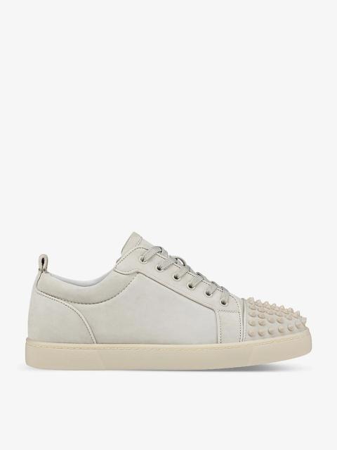 Christian Louboutin Louis Junior Spikes Orlato studded leather low-top trainers