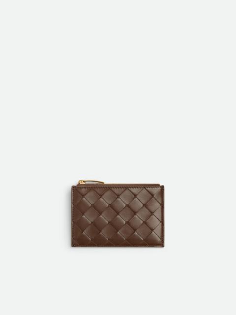Bottega Veneta Intrecciato Zipped Card Case
