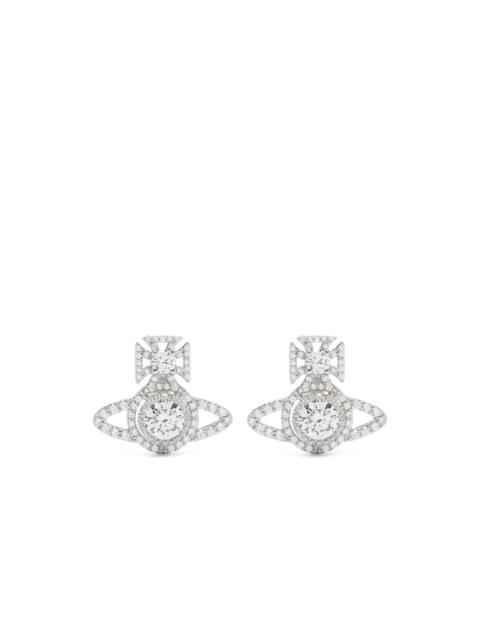 Norabelle crystal-embellished stud earrings