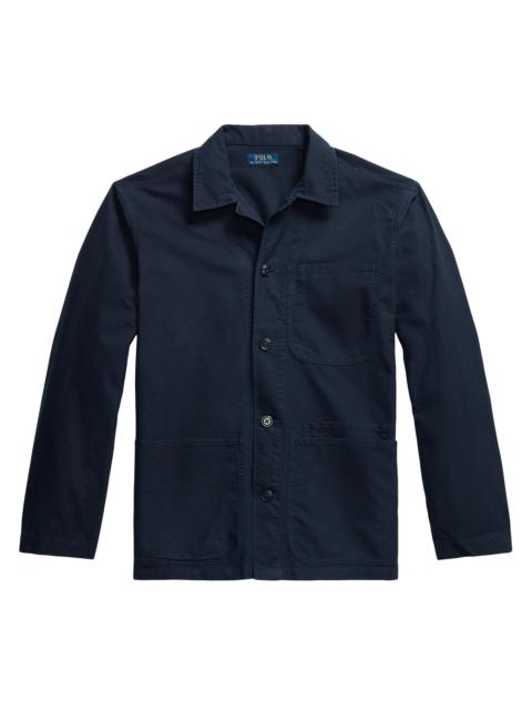 Polo Ralph Lauren Men's Cotton Button-Front Shirt - Navy