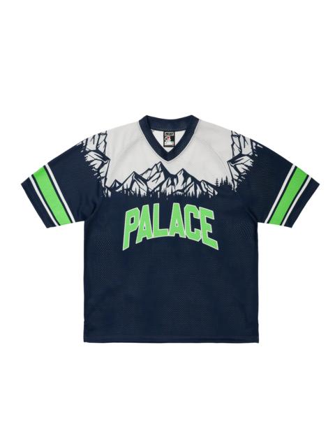 PALACE PEAKER MESH JERSEY NAVY