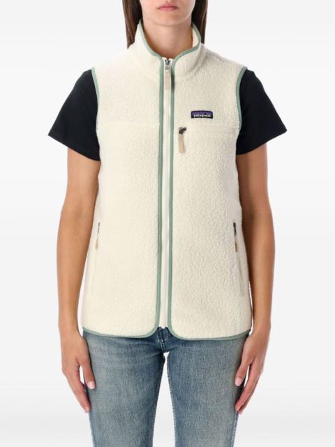 Patagonia high-neck zip-front vest
