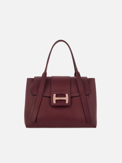 HOGAN Hogan H-Bag Shopping Burgundy